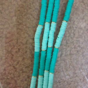 Polymer clay heishi 6mm